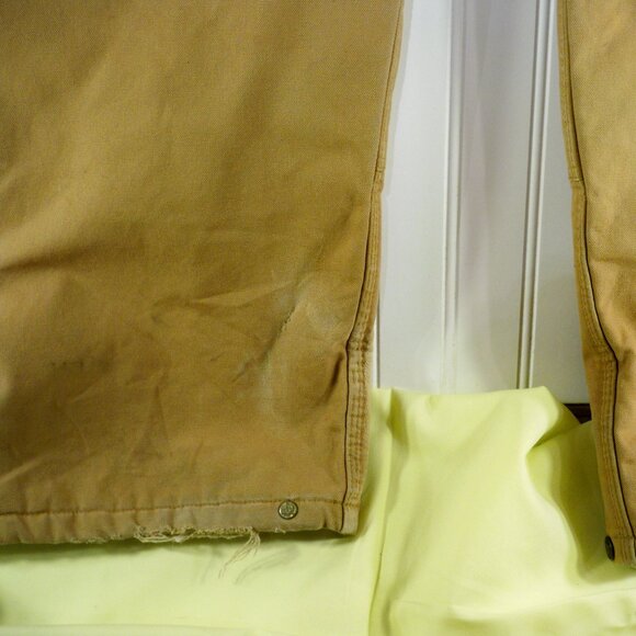 C.E. Schmidt Workwear, Insulated Brown Jean *Overalls 2XLR - Picture 12 of 13